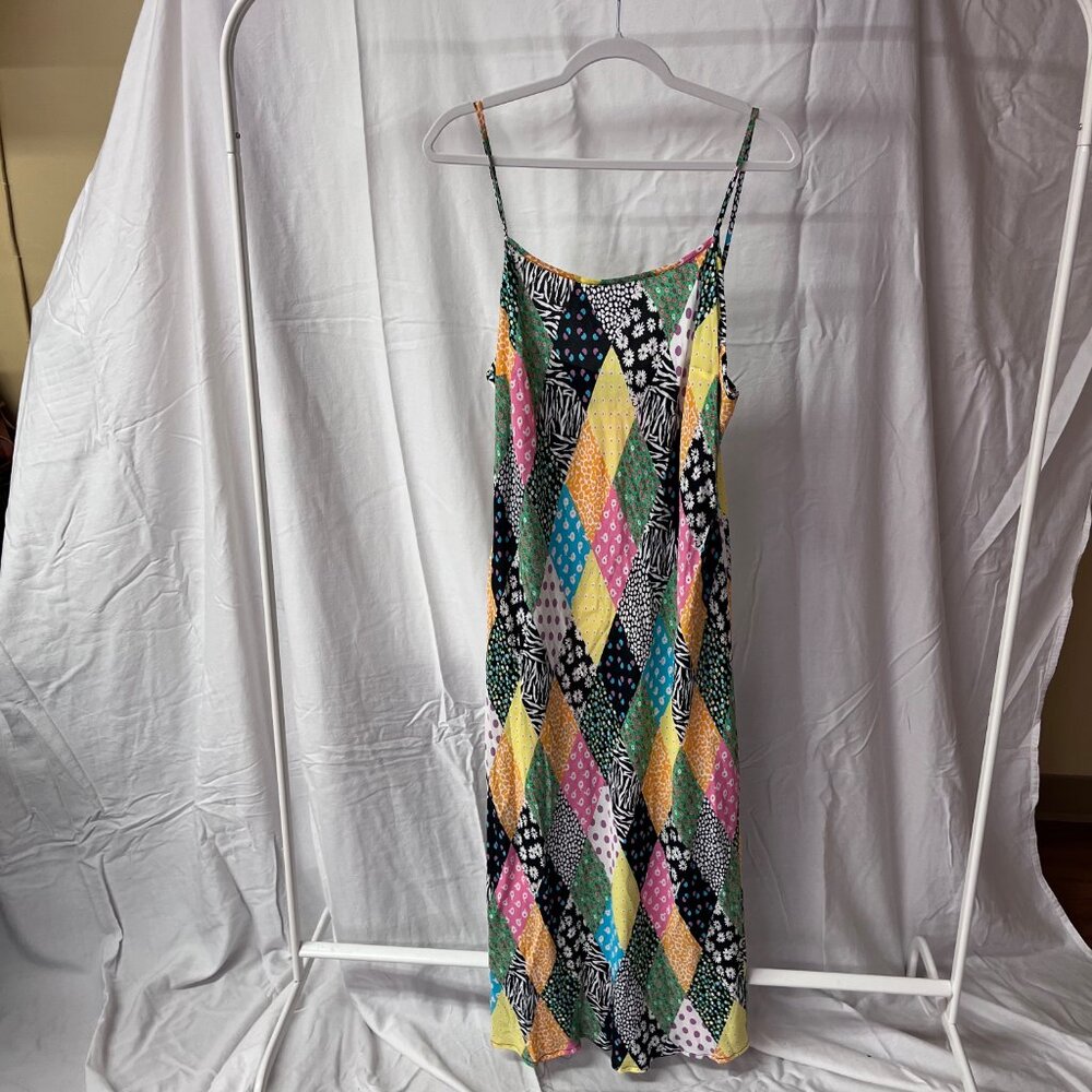 RIXO for Target Patchwork Sleeveless Slip Dress XL - image 1